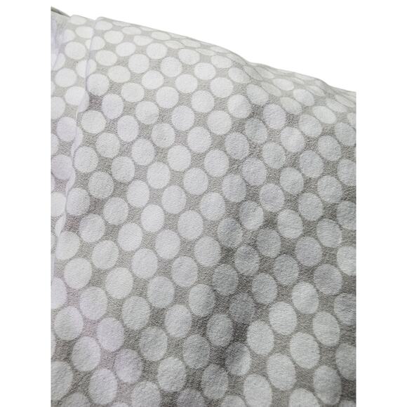 CHARTER CLUB DAMASK Pima Cotton Beige White Geo Design KING Flat Sheet - Picture 1 of 5